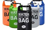 2 Litre Waterproof Dry Bag Storage Swimming Kayak River Hiking Float Sailing Canoe Diving Compression Backpack