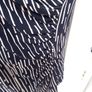 Hobbs Navy & Off White Cross Over Top Image 3