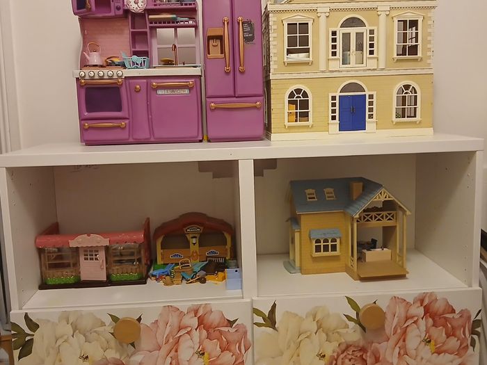 Ikea Besta tv toy storage bench with 2 drawers 120cm x 42cm x 64cm