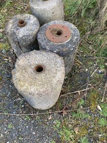 stone/cement  roller