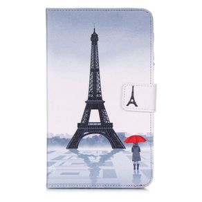 Card Slot TPU Leather Case Folding Stand Cover For GALAXY Tab4 T530