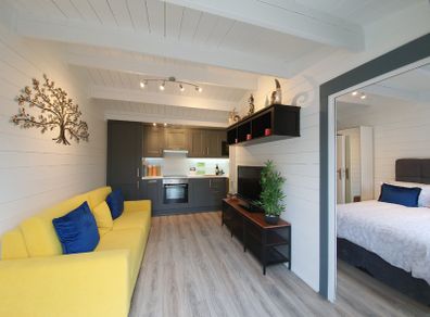 Log Cabin/ Log Home - One Bed Type A 5.9m x 5m - MyCabin.ie