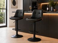 main image for ad Bar Stools Set of 2 with Backrest