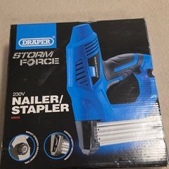 Draper Storm Force 230V Corded Electric Stapler & Nailer Kit