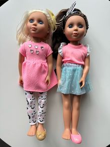 Two Glitter Girls dolls