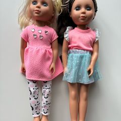 Two Glitter Girls dolls
