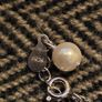 925 Sterling Silver and Pearl Necklace Image 4