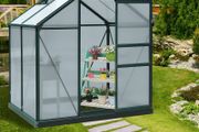 Polycarbonate 6.2 ft W x 4.3 ft Greenhouse