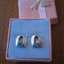 Sterling Silver Earrings Stone Image 2