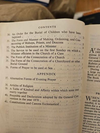 The Book Of Common Prayer 1960 Edition  In Fair Condition. See Photos For Same.
