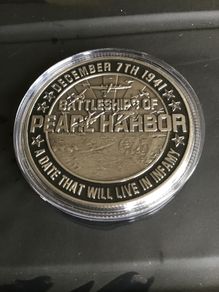 Pearl Harbour commemorative coin