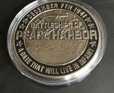 Pearl Harbour commemorative coin