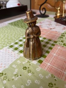 Old Brass Welsh Lady