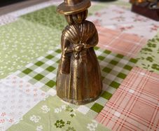 Old Brass Welsh Lady