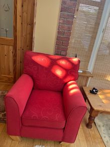 Red Arm Chair