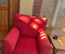 Red Arm Chair