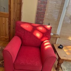 Red Arm Chair