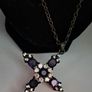Vintage sterling silver Cross necklace Image 10