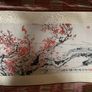 Chinese "Nature themed" Hand painted Silk scroll art Image 6