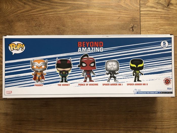 Spider-Man: Beyond Amazing 5 Pack Funko Pop!