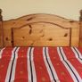 Two Solid Pine Single Beds Image 3