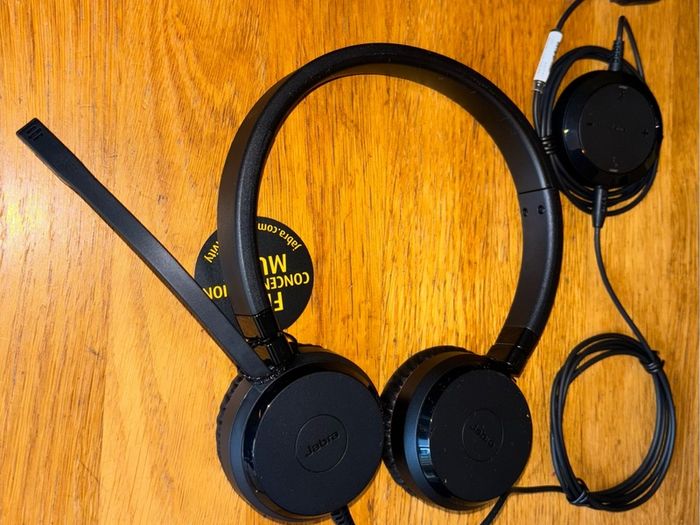 Jabra Evolve 30 UC Stereo Wired Headphone Model: ENC060