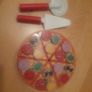 Wooden Pizza Food set toy Image 6