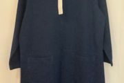 New Denim Tunic Dress With Pockets