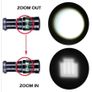 Bicycle Light 3800 Lumens zoomable + 2xSilicone Torch Band Image 5