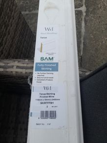 White Skirting boards