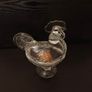 Creative Decor Japanese Imported Glass Rooster Pot Image 2