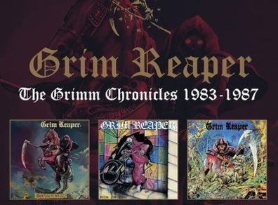 Grim Reaper 3 Album Cd Set Metal Unplayed