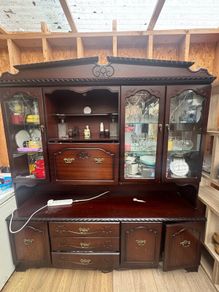 Display cabinets ,dining table,chairs