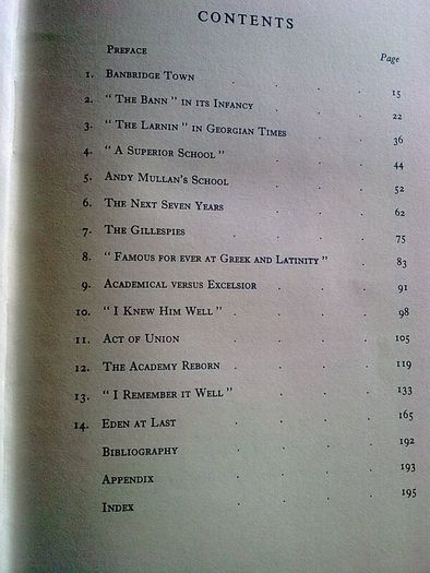 In Banbridge town A history of Banbridge Academy Ireland Irish Down local history