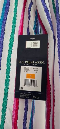 U.S. Polo Assn Shirt made in 100% Rayon - BRAND NEW & Unworn