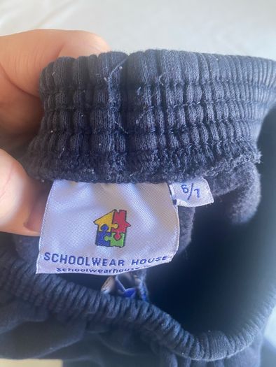 School wearhouse navy bottoms (age 6-7)
