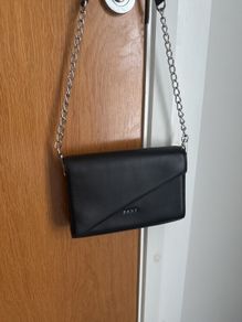 DKNY small black leather bag