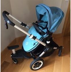 Bugaboo Buffalo Pram & Stroller Bundle - Blue