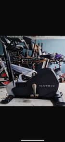 Matrix interactive upright bike age friendly