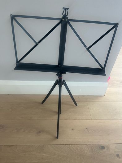 K&M Folding Music Stand with Carry Bag