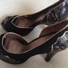 Vintage High heel peep Toes