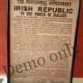 Irish 1916 Proclamation of the Irish Republic Easter Rising seven signatories posters Image 10