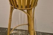 Mid Century Bamboo Plant Stand