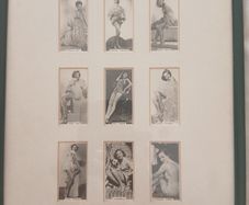Vintage Carreras Ltd. "Film & Stage Beauties" Framed Collage