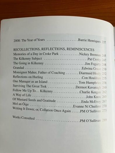 Sport book: The Stripy Men.Kilkenny's Hurling Story To 2008'