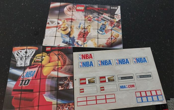 Vintage NBA lego set