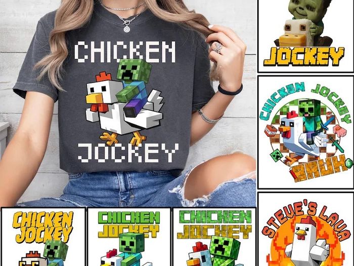 Minecraft game T-shirt for kids Minecraft movie T-shirts and hoodies for kids