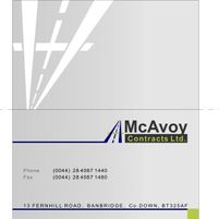 McAvoy Contracts. Jobs in Ireland