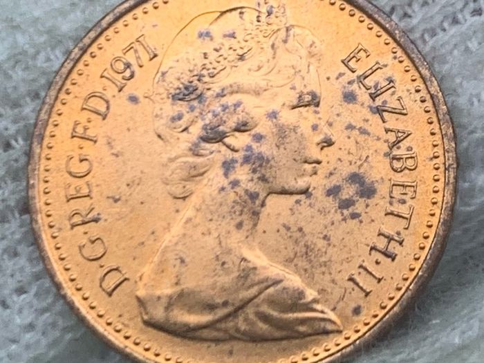 GB 1971 New Penny Gem uncirculated rare??