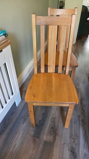 Premium Solid Oak Butterfly Extendable Dining Set Bench & Chairs